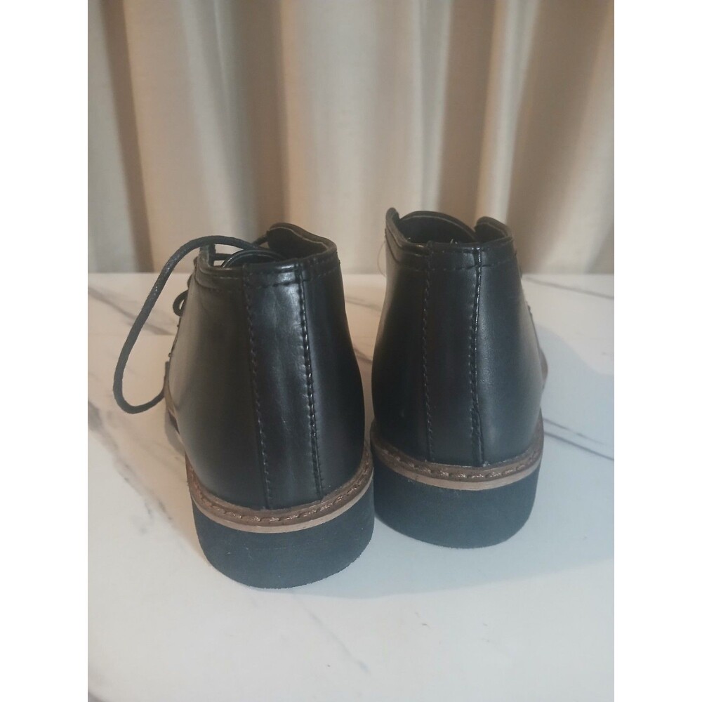 Deer Stags Ballard Chukka Formal Boots- Boys 12M  Black - Picture 2 of 7
